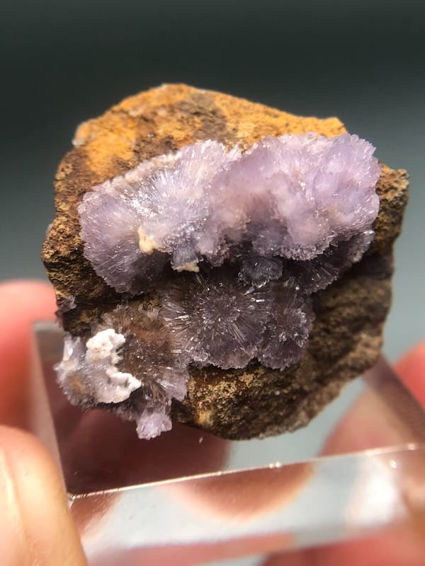 Creedite from Guizhou, China, individual mineral specimen view 8