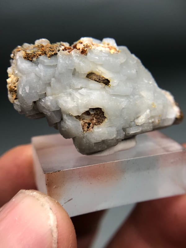 Feldspar from Xuebaoding, Pingwu Co., Sichuan, China, individual mineral specimen view 4