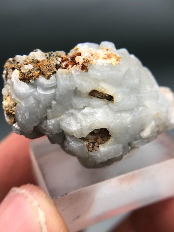 Feldspar from Xuebaoding, Pingwu Co., Sichuan, China, individual mineral specimen view 5
