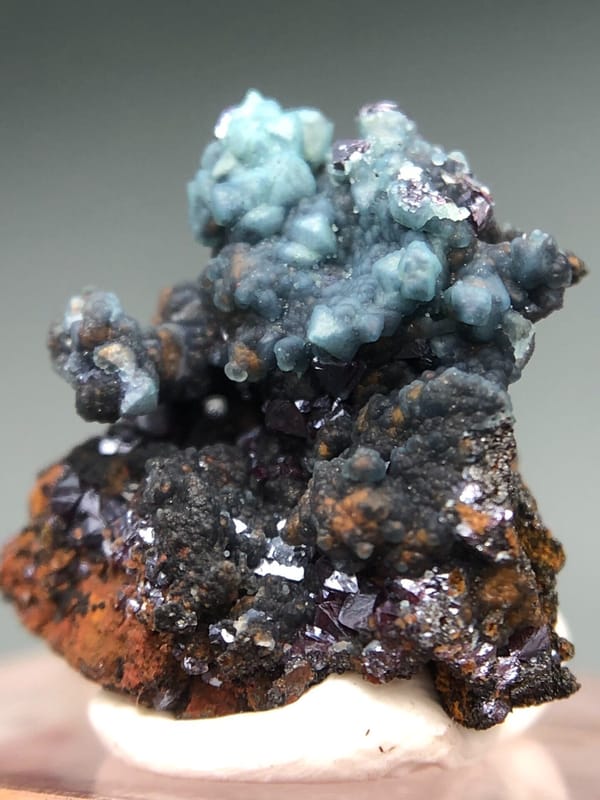 Cuprite from Anhui, China, individual mineral specimen view 3
