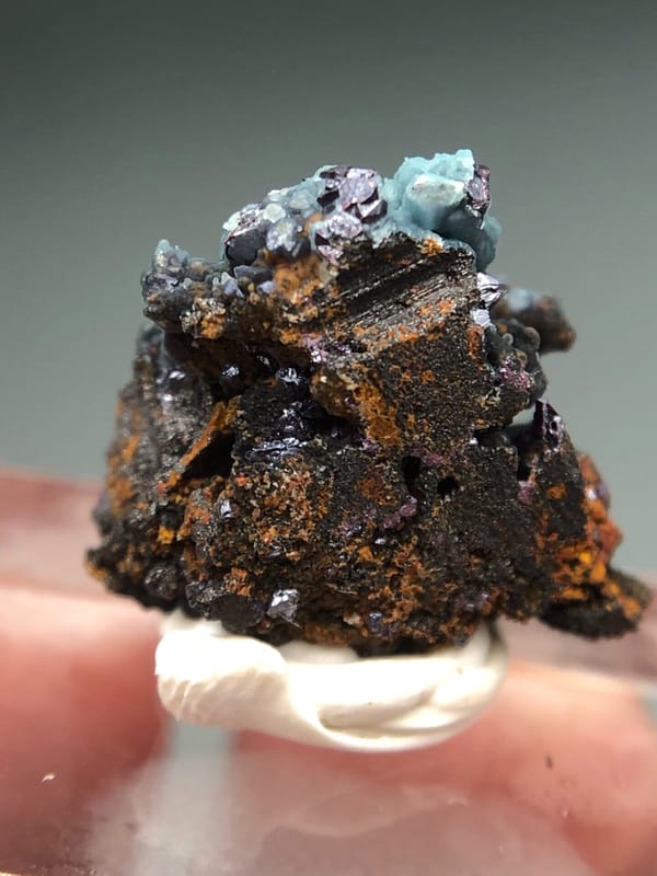 Cuprite from Anhui, China, individual mineral specimen view 5