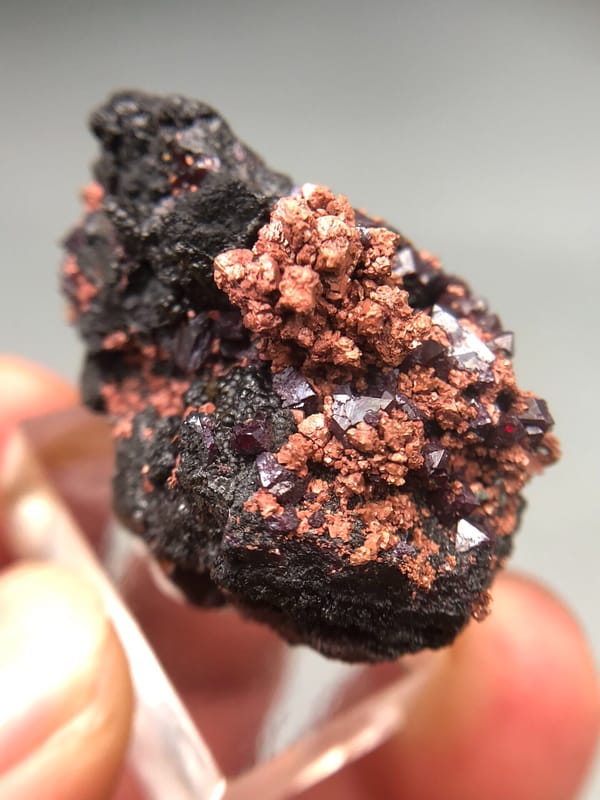 Native copper from Anhui, China, individual mineral specimen view 1