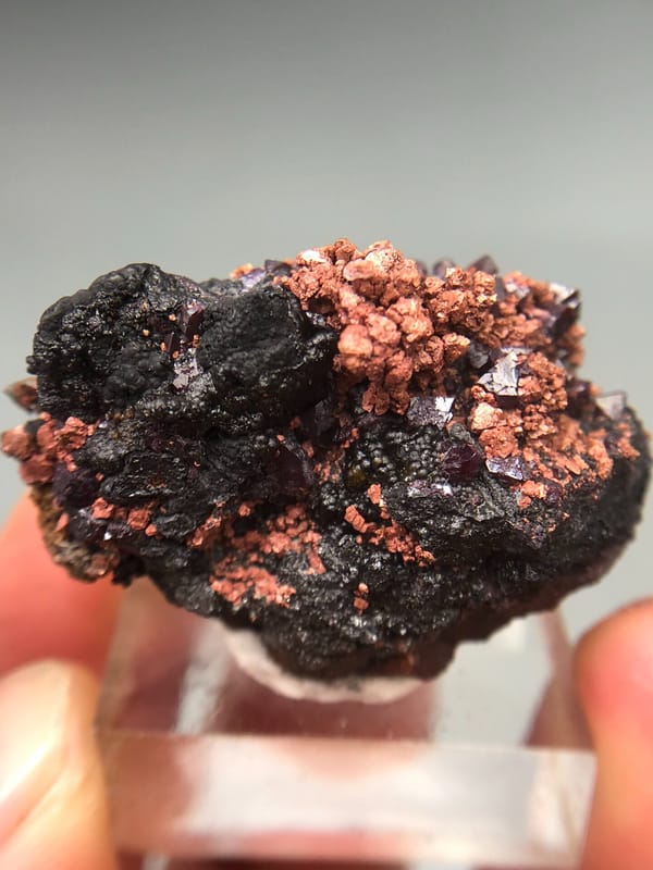 Native copper from Anhui, China, individual mineral specimen view 3