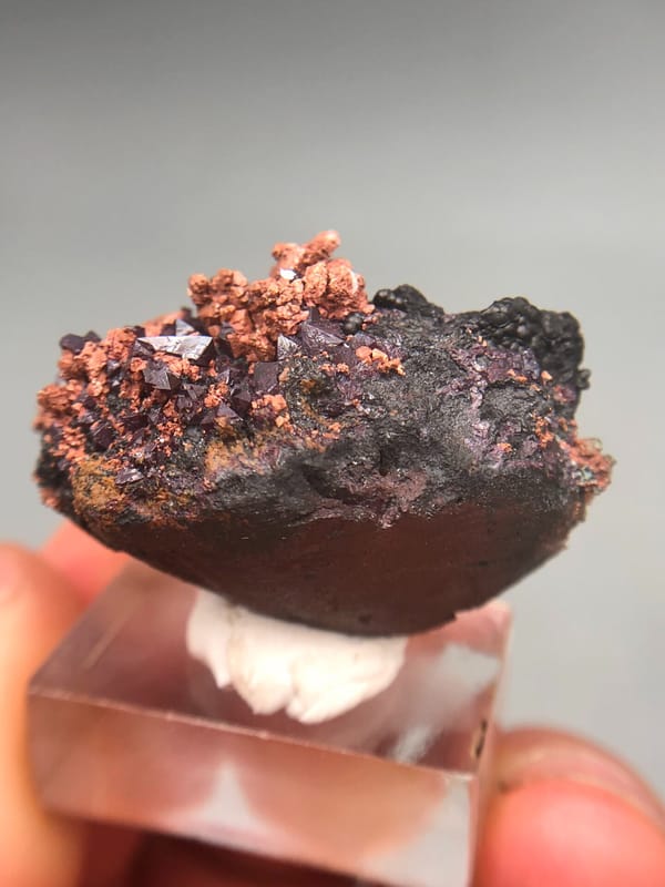 Native copper from Anhui, China, individual mineral specimen view 6