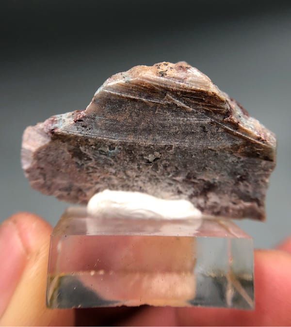 Dioptase from Congo (specific country not recorded), individual mineral specimen view 6