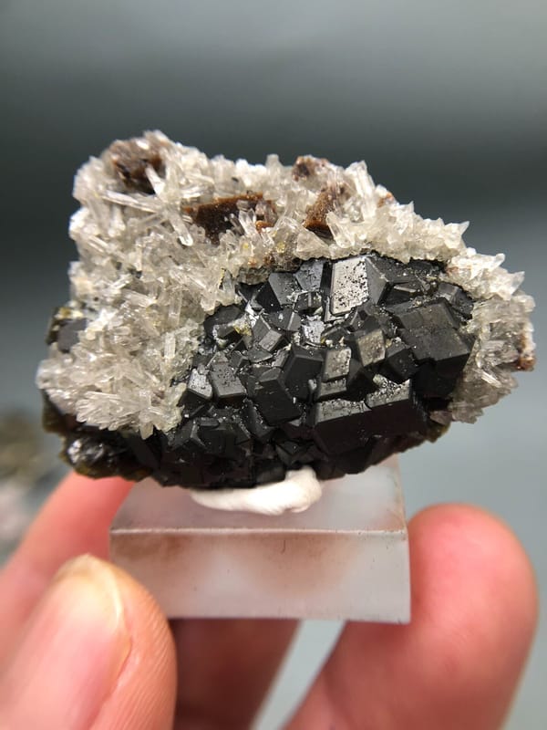 Helvine from Inner Mongolia, China, individual mineral specimen view 1