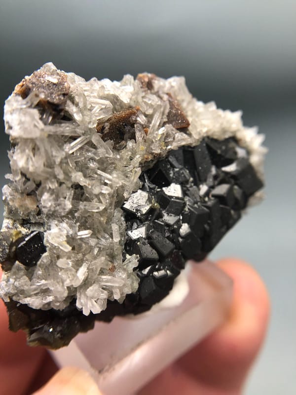Helvine from Inner Mongolia, China, individual mineral specimen view 3