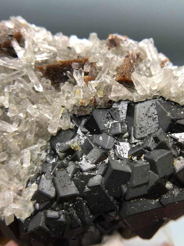 Helvine from Inner Mongolia, China, individual mineral specimen view 4