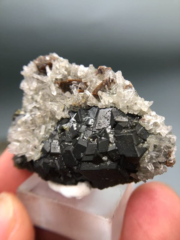 Helvine from Inner Mongolia, China, individual mineral specimen view 6