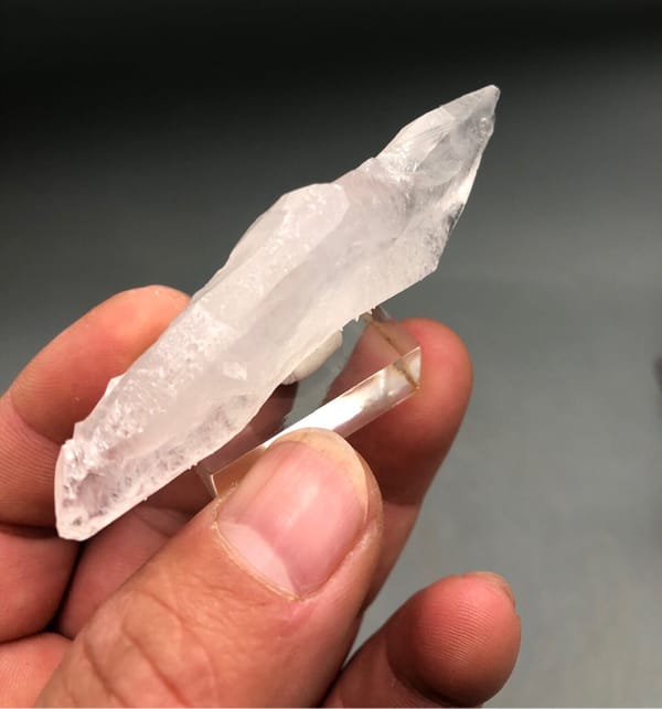 Calcite from Guangxi, China, individual mineral specimen view 2
