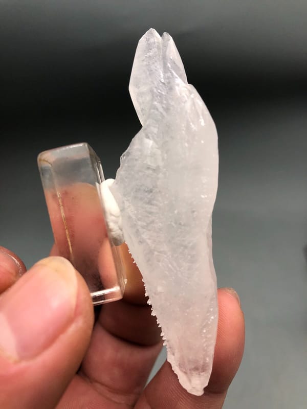 Calcite from Guangxi, China, individual mineral specimen view 3