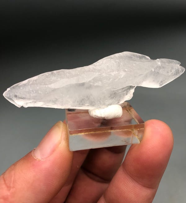 Calcite from Guangxi, China, individual mineral specimen view 4