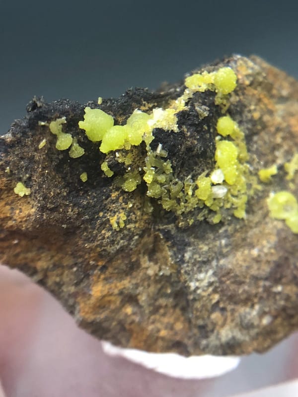 Pyromorphite from Guangxi, China, individual mineral specimen view 2