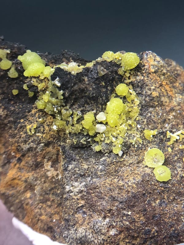 Pyromorphite from Guangxi, China, individual mineral specimen view 3