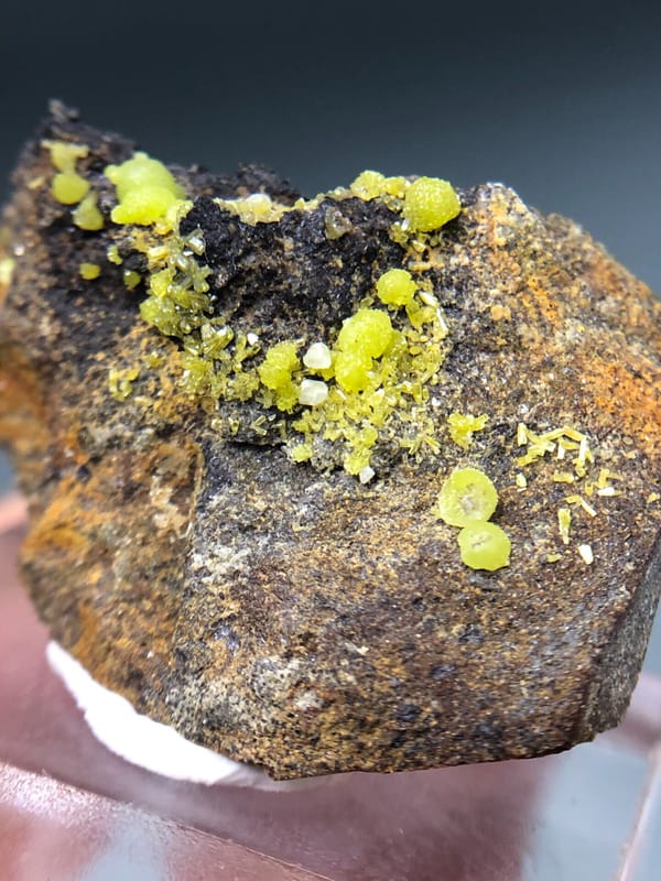 Pyromorphite from Guangxi, China, individual mineral specimen view 4