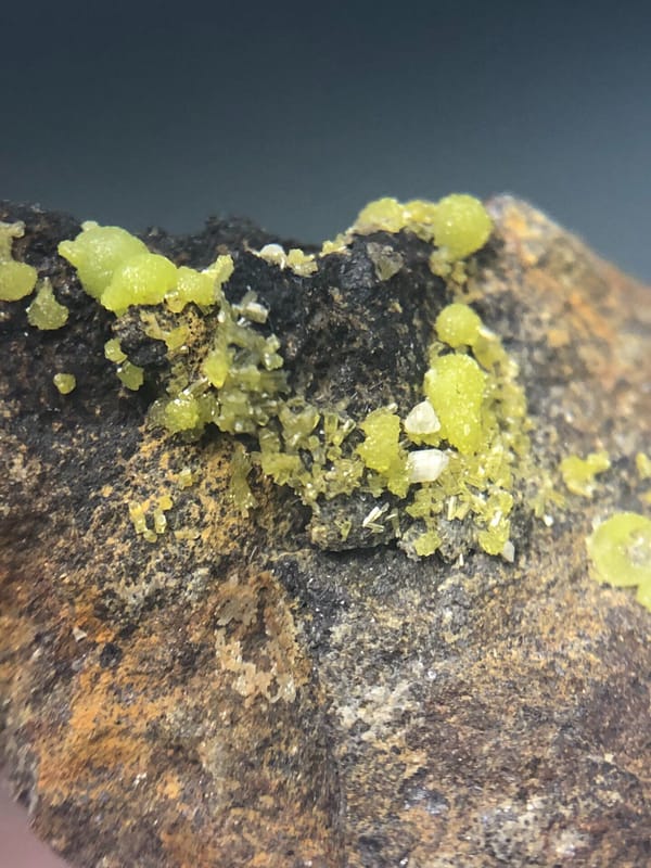 Pyromorphite from Guangxi, China, individual mineral specimen view 5
