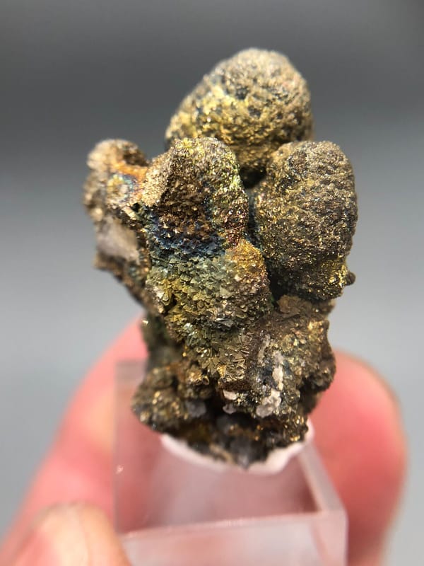 Pyrite from Bijie, Guizhou, China, individual mineral specimen view 7
