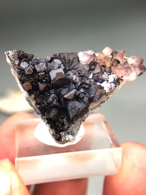 Limonite from Guizhou, China, individual mineral specimen view 1