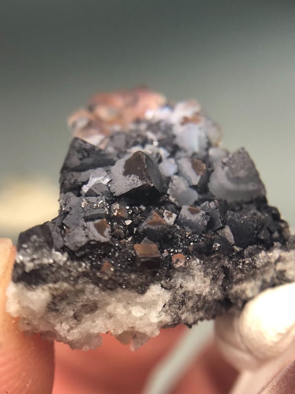 Limonite from Guizhou, China, individual mineral specimen view 4