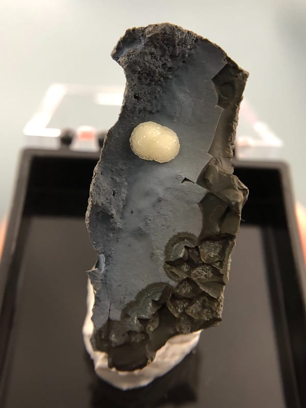 Calcite from Fujian, China, individual mineral specimen view 1