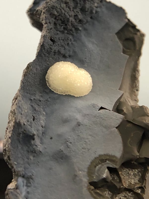 Calcite from Fujian, China, individual mineral specimen view 2