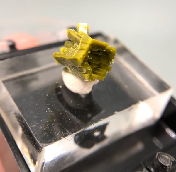Pyromorphite from Guangxi, China, individual mineral specimen view 1