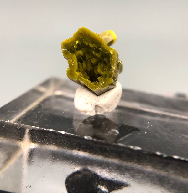 Pyromorphite from Guangxi, China, individual mineral specimen view 2