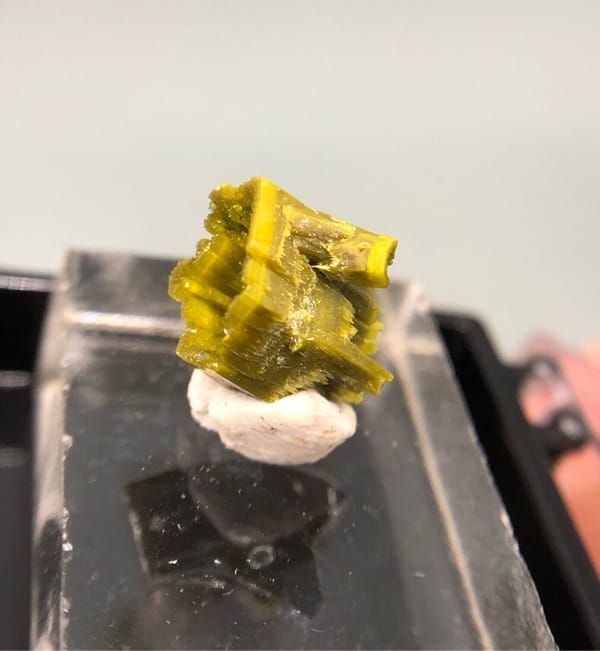 Pyromorphite from Guangxi, China, individual mineral specimen view 5