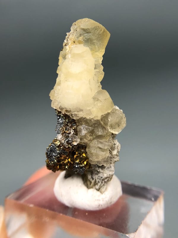 Calcite from Guizhou, China, individual mineral specimen view 1