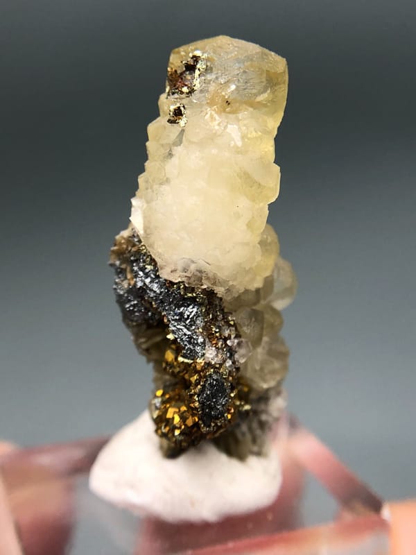 Calcite from Guizhou, China, individual mineral specimen view 2