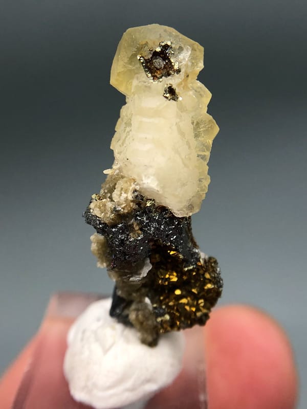 Calcite from Guizhou, China, individual mineral specimen view 3