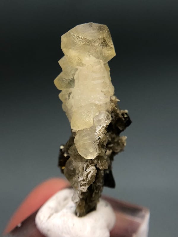 Calcite from Guizhou, China, individual mineral specimen view 5