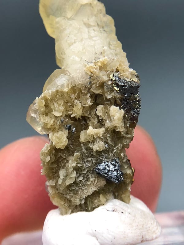 Calcite from Guizhou, China, individual mineral specimen view 6