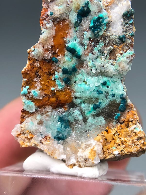Unidentified copper mineral (source-recorded) from Yunnan, China, individual mineral specimen view 2