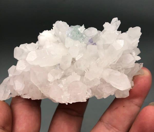 Quartz from Wuzhou, Guangxi, China, individual mineral specimen view 1