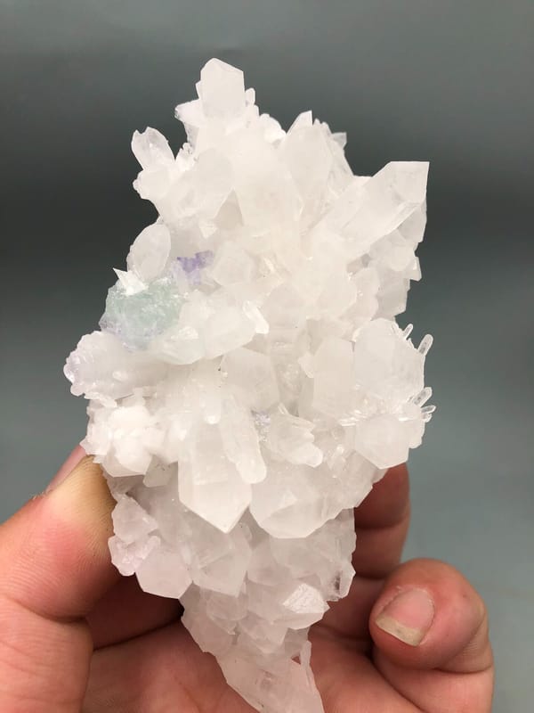 Quartz from Wuzhou, Guangxi, China, individual mineral specimen view 2