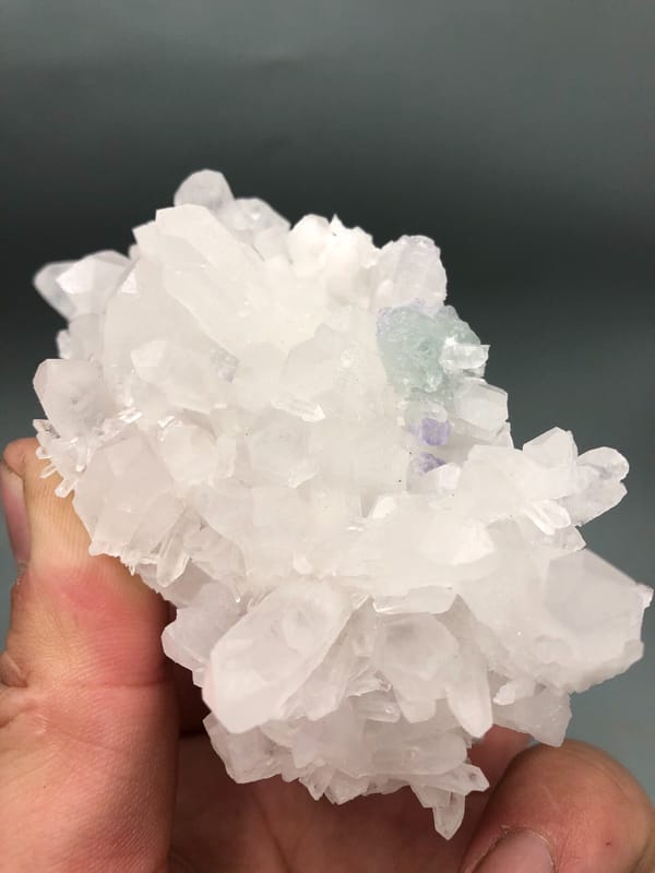 Quartz from Wuzhou, Guangxi, China, individual mineral specimen view 3