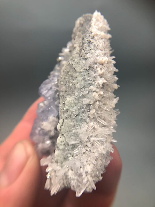 Fluorite from Wuzhou, Guangxi, China, individual mineral specimen view 8