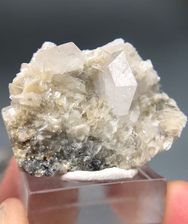 Aquamarine from Sichuan, China, individual mineral specimen view 3
