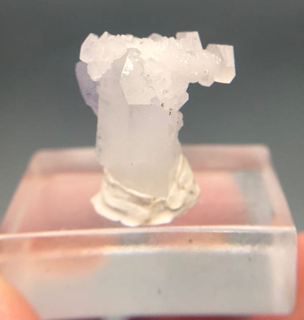 Calcite from Wuzhou, Guangxi, China, individual mineral specimen view 2
