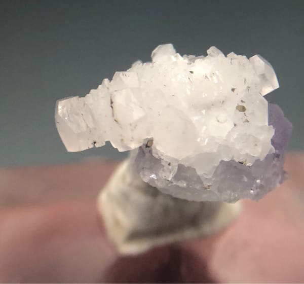 Calcite from Wuzhou, Guangxi, China, individual mineral specimen view 4