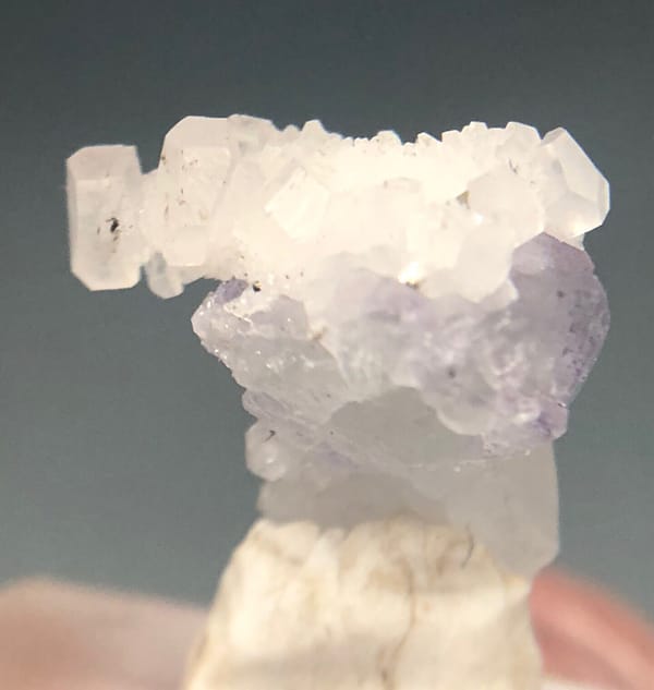 Calcite from Wuzhou, Guangxi, China, individual mineral specimen view 5