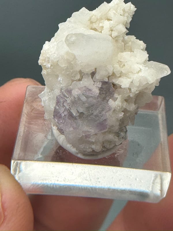 Fluorite from Shangbao Mine, Leiyang, Hunan, China, individual mineral specimen view 6