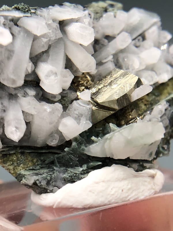 Pyrite from Inner Mongolia, China, individual mineral specimen view 2