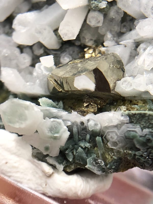 Pyrite from Inner Mongolia, China, individual mineral specimen view 3