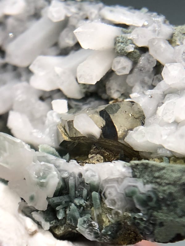 Pyrite from Inner Mongolia, China, individual mineral specimen view 4