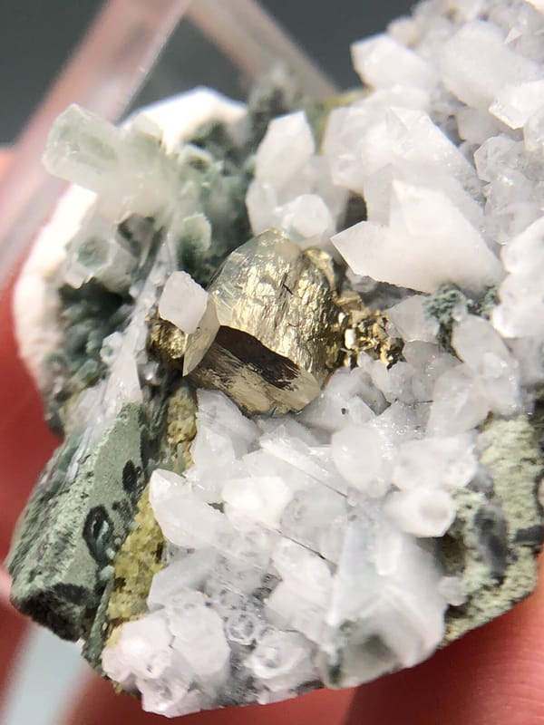 Pyrite from Inner Mongolia, China, individual mineral specimen view 8