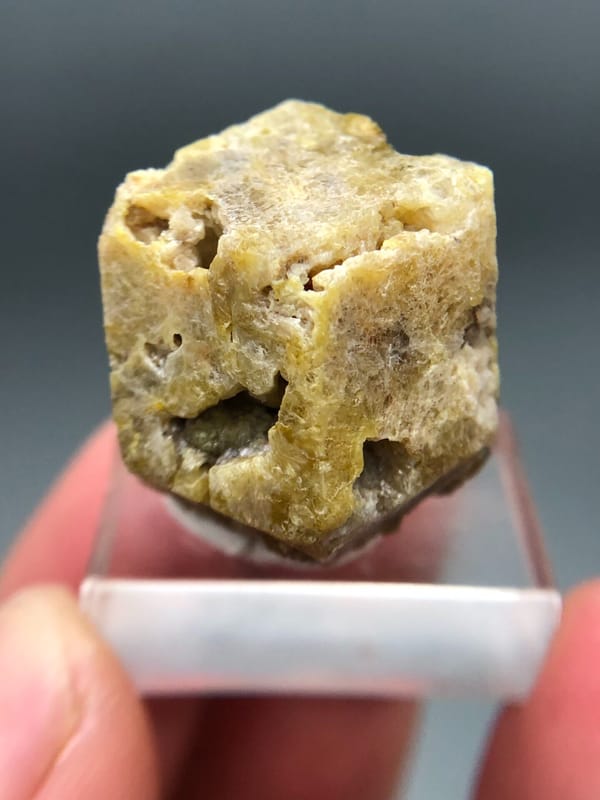 Grossular from Africa, individual mineral specimen view 2