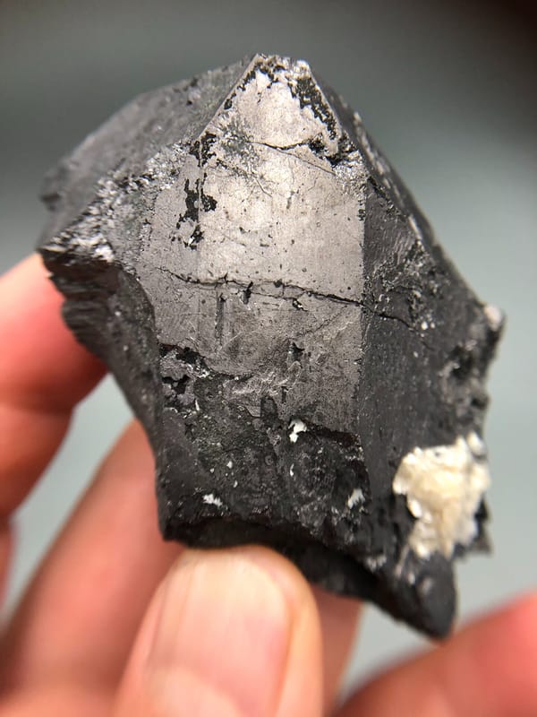 Magnetite from Inner Mongolia, China, individual mineral specimen view 3
