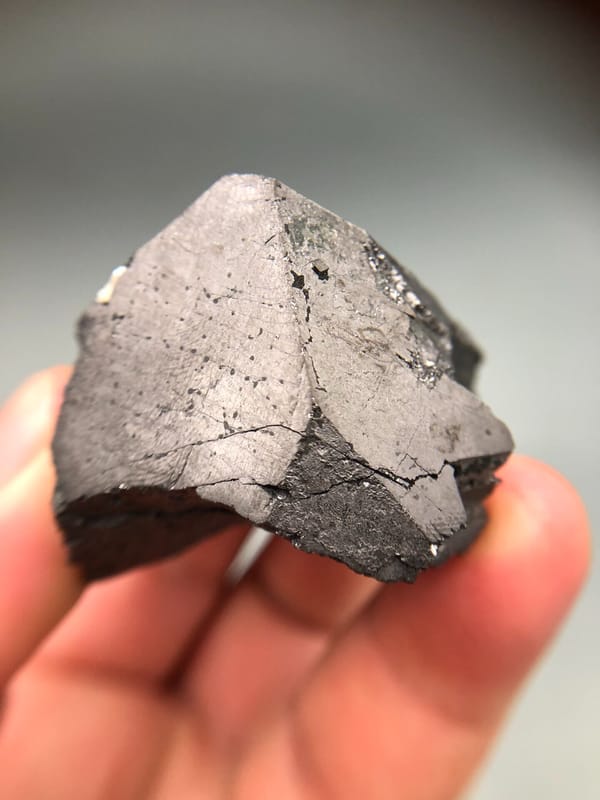 Magnetite from Inner Mongolia, China, individual mineral specimen view 5
